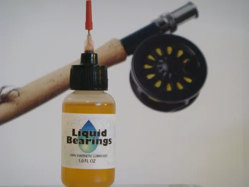 Miniatura 2 de Rodamientos líquidos, aceite 100% sintético para todos los carretes de pesca, proporciona una lubricación superior y también evita la corrosión