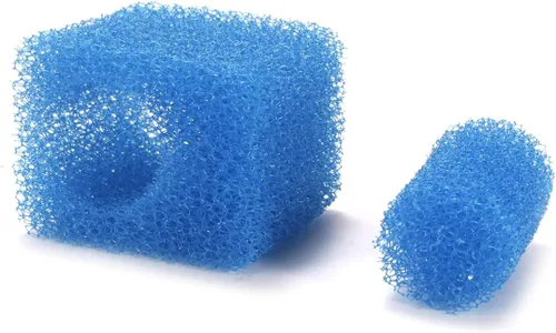 Miniatura 5 de Insputer Bomba de agua sumergible para acuario, bomba de aire con 2 filtros de sección para pecera, tortuga, estanque, agua salada, agua dulce