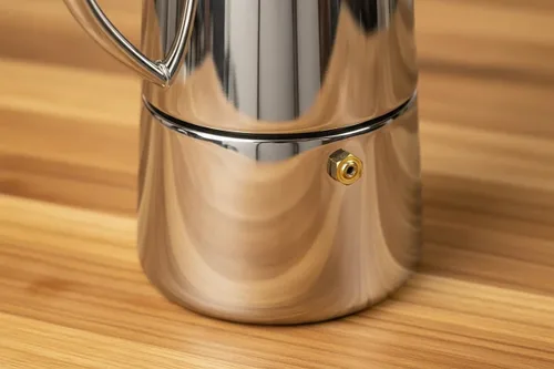 Miniatura 10 de Cuisinox Roma - Olla de espresso Moka de acero inoxidable para estufa de 4 tazas