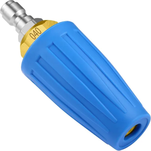 Miniatura 9 de Boquilla Turbo Lavadora a Presión 4000 PSI Máxima Boquilla de Lavadora a Presión Giratoria con Puntas de 1/4" de Conexión Rápida para Limpieza