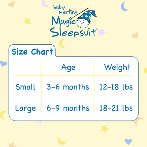 Miniatura 6 de Baby Merlins Magic Sleepsuit - Producto de transición para envolver - Microforro polar