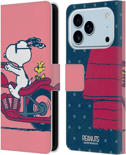 Miniatura 114 de Head Case Designs Funda de piel con licencia oficial de Peanuts Snoopy & Woodstock Balloon Halfs and Laughs para Apple iPhone 7/8/SE 2020 y 2022