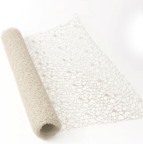 Miniatura 9 de KEPYDRMTF Papel Coreano para Flores de 42cm*5Yardas, Papel de Regalo Coreano Negro, Papel de Regalo Floral de Malla de Perla (Negro)