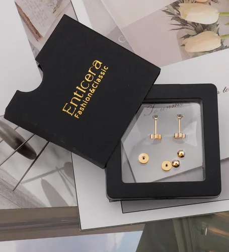 Miniatura 5 de Aretes de titanio G23 hechos a mano de 0.118 in, chapados en oro de 14 quilates, pequeños 5A+CZ, aretes de cartílago hipoalergénicos, aretes