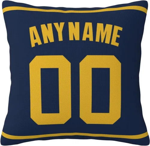 Miniatura 32 de Funda de almohada personalizada: personaliza cualquier nombre y número, regalo de béisbol personalizado para hombres y mujeres, funda de almohada MT