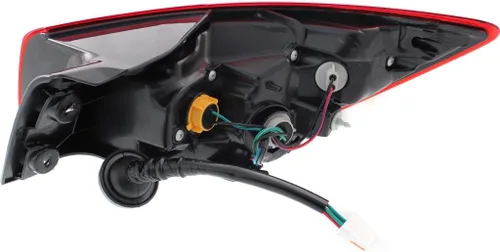 Miniatura 2 de Para Mazda CX-3 luz trasera 2016 2017 lado del conductor CAPA certificado MA2804120 DB4G-51-160 Tipo de bombilla