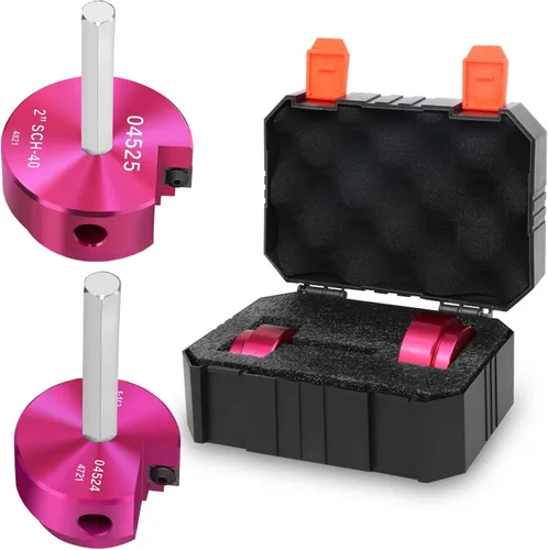 Miniatura 8 de Escariador de Tubería de PVC Cabezal de 1 Pulgada, Protector de Accesorios de PVC con Eje Hexagonal de 1/4 de Pulgada, Escariador de Accesorios