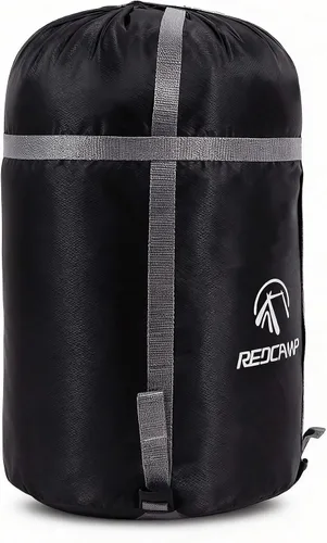 Miniatura 8 de REDCAMP Saco de compresión para saco de dormir, Negro M, L, XL y XXL, ideal para mochileros y camping
