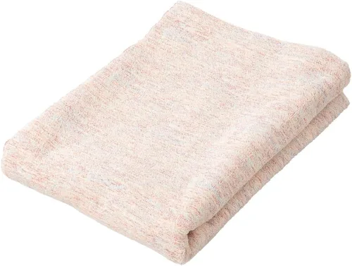 Miniatura 9 de EMOOR Toalla jacquard 100% algodón para cama y sofá, fabricada en Japón, tamaño individual japonés (55 x 75 pulgadas), azul y gris, agradable al