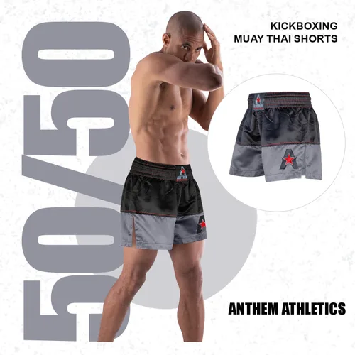 Miniatura 40 de Anthem Athletics Pantalones cortos de Muay Thai para hombre, pantalones cortos de Muay Thai para mujer - Kickboxing Short Boxing Trunks 5050 Classic