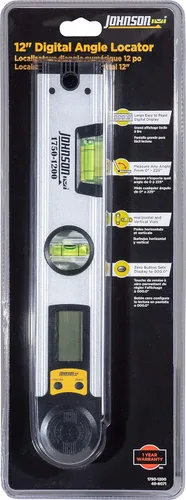 Miniatura 3 de Johnson Level & Tool 1750-1200 - Localizador digital de ángulo, 12 pulgadas, plateado, 1 localizador
