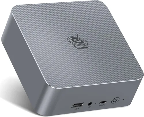 Beelink Mini PC EQI12, Intel 12ª generación Core i5 1235U (10C/12T) hasta 4.4GHz, Mini computadora 32GB DDR4 RAM 500GB SSD, pantalla dual 4K, Dual