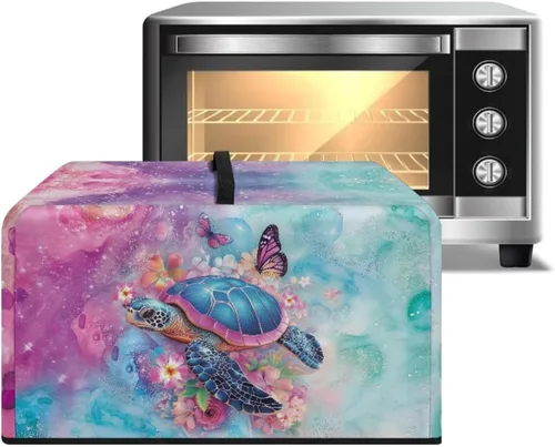 Miniatura 11 de Cubierta de horno de microondas de convección para encimera, tostadora, horno, protector de electrodomésticos para decoración de cocina del hogar