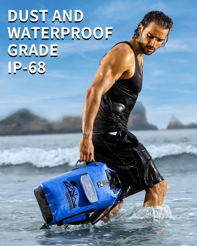 Miniatura 2 de Mochila Bolsa Seca IDRYBAG Azul