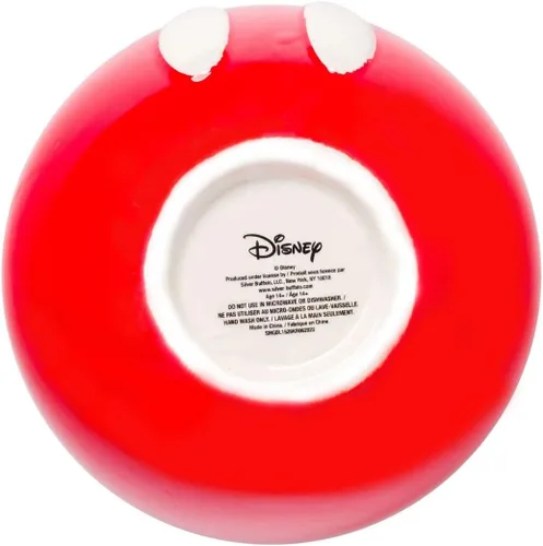 Miniatura 8 de Silver Buffalo Disney Mickey Mouse Icon - Tarro de galletas esculpido en 3D de cerámica pintado a mano (pequeño)