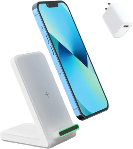 Miniatura 11 de Soporte de carga inalámbrica rápida, soporte de carga rápida de 15 W con adaptador para Samsung Galaxy S24/S24+/S24 Ultra/S23/S22/S21/S20/S10/Note