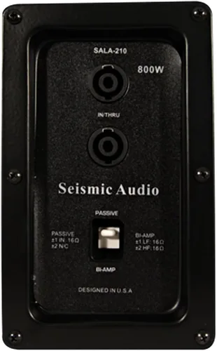 Miniatura 6 de Seismic Audio - SALA-210-Pair - Par de altavoces pasivos de 2x10 Line Array con controladores de compresión duales - Banda PA/DJ Live Sound