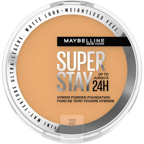 Miniatura 10 de Maybelline Super Stay Hasta 24HR Base en Polvo Híbrida, Maquillaje de Cobertura Media a Completa, Acabado Mate, 220, 1 Unidad SUPERSTAY POLVO 220