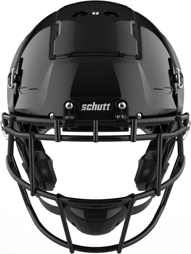 Miniatura 2 de Schutt F7 2.0 Casco de Fútbol Americano Universitario - Hombres, Niños (14+) - Blanco Brillante Moldeado, Negro - Mediano - Fútbol NCAA - Exterior