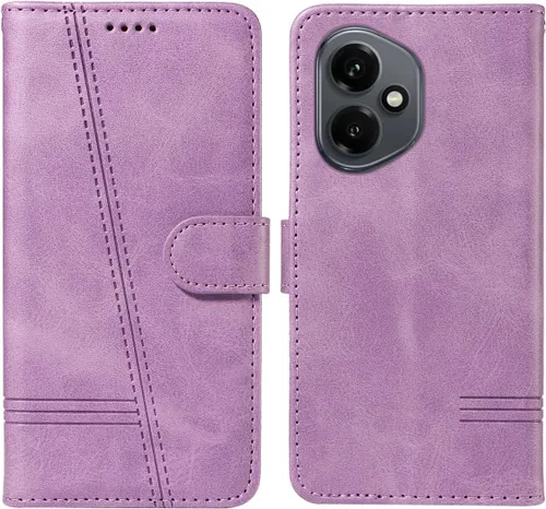 Miniatura 64 de Funda con tapa para Huawei Nova Lite 3, protección de 360 grados, a prueba de golpes, de piel sintética, con función atril y 3 ranuras