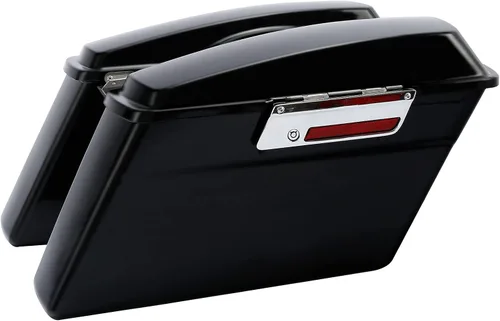Miniatura 30 de SLMOTO Alforjas rígidas para Harley Electra Road King Glide 1994-2013 peltre Denim