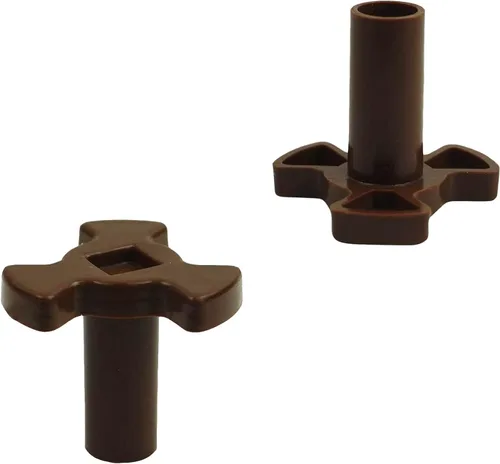 Miniatura 7 de 2 acopladores de plato giratorio para microondas, eje de microondas de 0.59 pulgadas, guía de rodillo de microondas pequeño, eje de bandeja