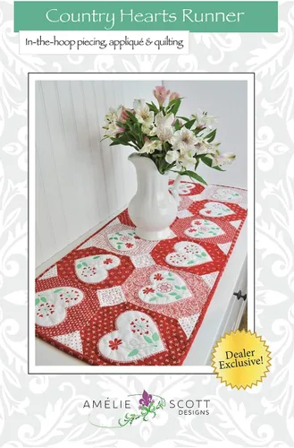 Amelia Scott Designs Country Hearts Runner