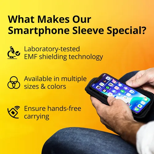 Miniatura 7 de SYB Shield Your Body - Funda antiradiación para teléfono celular, fundas para teléfono celular para bloquear EMF, bloqueador de radiación