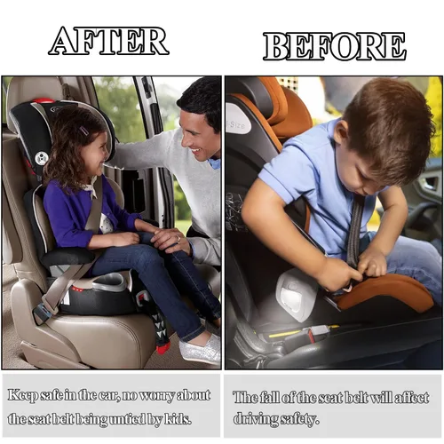 Miniatura 3 de Protector de hebilla para cinturón de seguridad de automóvil, funda de hebilla para cinturón de seguridad para niños, funda de bloqueo de cinturón