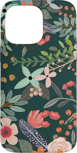 Miniatura 20 de Funda con diseño floral botánico de jardín colorido para iPhone 13