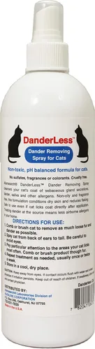 Miniatura 2 de Allersearch Spray eliminador de caspa sin caspa para gatos