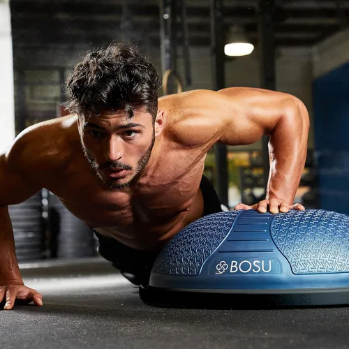 Miniatura 5 de BOSU Nexgen Balance Trainer, Half-Ball Training Equipment, 65 cm Diameter, 300 lb Capacity - Burst-Resistant Stability Exercise Tool w/Non-Slip Azul