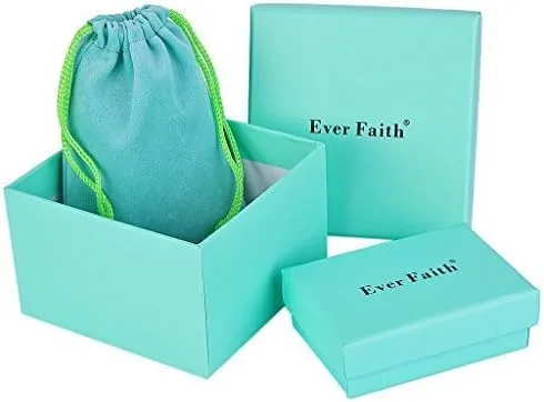 Miniatura 6 de EVER FAITH Collar con colgante simple de plata de ley 925, joyería para mujer, regalo significativo para hija de mamá, regalos de joyería para mamá