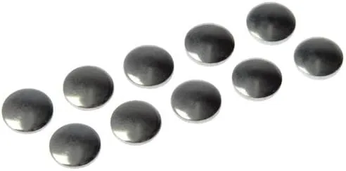 Dorman Tapón de expansión de copa de acero 555-124 de 2-9/32 pulgadas, altura 0.240 compatible con modelos seleccionados, paquete de 10