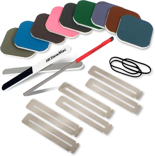 Miniatura 10 de StewMac Lima para Trastes de Guitarra - Arregla de Forma Segura y Rápida Trastes Agudos y Brotes de Traste - Para Redondear, Dar Forma y Suavizar