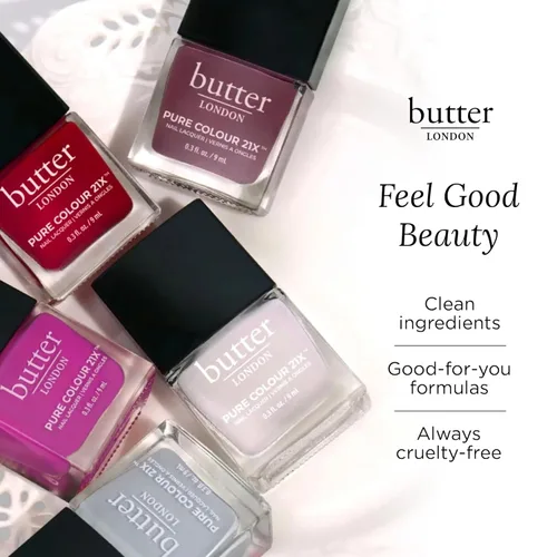 Miniatura 7 de butter LONDON PC21X Nail Lacquer Polish - Fast-Drying, Long Lasting Color with Gel-Like Finish & Chip-Resistant Nail Lacquer Helps Protects &