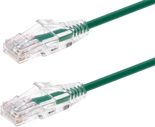 Miniatura 15 de Monoprice - Cable de conexión Ethernet Cat6 14 pies, gris, nivel de componente, UTP 28AWG 550 MHz, cable de cobre desnudo puro, sin enganches, RJ45