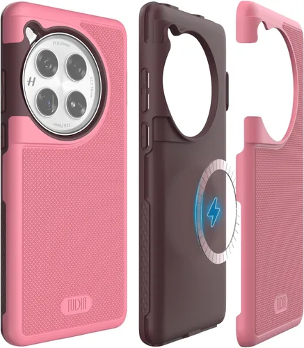 Miniatura 17 de TUDIA DualShield Grip - Funda protectora para OnePlus 11 5G (2023), MergeGrip, de doble capa, a prueba de golpes, delgada, de grado militar, Verde