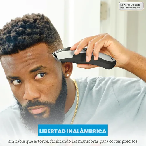 Miniatura 8 de Wahl Clippers Home Pro - Cortapelos recargable sin cable para hombres con cuchillas de corte de pelo de precisión y protectores de fijación seguros