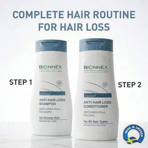Miniatura 6 de Juego de champú y acondicionador anticaída de cabello, bloqueador DHT para adelgazamiento del cabello (2 x 10.1 fl oz) Tecnología BioTrust, champú