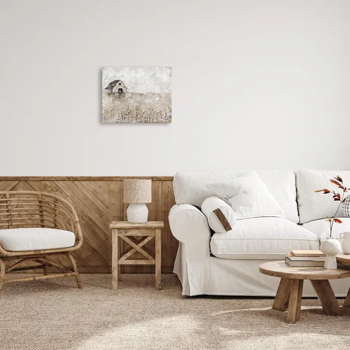 Miniatura 30 de Stupell Industries Lienzo decorativo para pared con diseño de pájaros y prado, diseño floral de Nan, 20 x 16 pulgadas