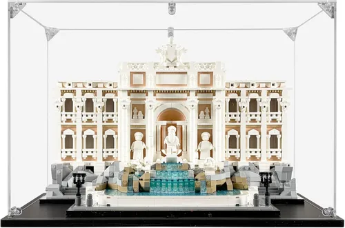 Miniatura 8 de Vitrina acrílica compatible con LEGO Taj Mahal #21056, vitrina a prueba de polvo (solo funda) (juegos de Lego no incluidos)
