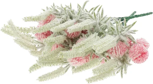 Miniatura 11 de Beavorty 2 decoraciones artificiales secas de diente de león para salas de casa, cola de conejo, arreglos florales de boda, elegantes dientes