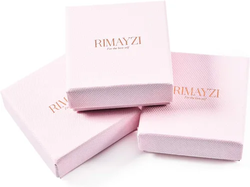 Miniatura 7 de RIMAYZI Pulsera chapada en oro de 14 quilates para mujer, pulsera de 2 pulgadas, apertura de nudo, anillo de oro ajustable, 2
