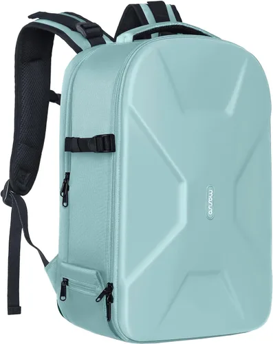 MOSISO Mochila para Cámara, Bolsa de Cámara Fotográfica DSLR/SLR/Sin Espejo de 15-16 Pulgadas, Estuche Rígido Impermeable con Soporte para Trípode y
