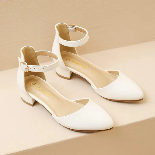 Miniatura 8 de Amoji Zapatos de vestir con correa de tobillo para niñas, zapatos de vestir para fiesta de boda para niños pequeños y grandes 412