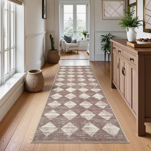 Miniatura 14 de Lahome Alfombras de Área Lavables a Máquina para Dormitorio Estético, Alfombra de Área Suave 4x6 pies para Sala de Estar Antideslizante, Alfombras