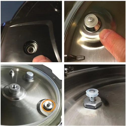 Miniatura 7 de Kit de válvula de flotador de junta de silicona para anillos de sellado para modelos de 5 o 6 cuartos de galón para Innova 42106 Instant Pot