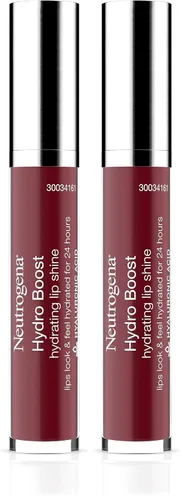 Miniatura 19 de Neutrogena Hydro Boost Brillo labial hidratante, brillo labial luminoso con ácido hialurónico no pegajoso y no resecante con tinte, para suavizar