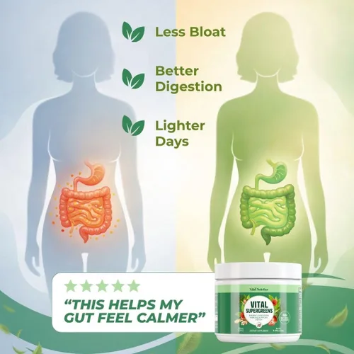 Miniatura 2 de Vital Greens Superfood Powder - Nueva fórmula con más de 40 superalimentos en polvo de bebida verde diaria con probióticos - Supergreens